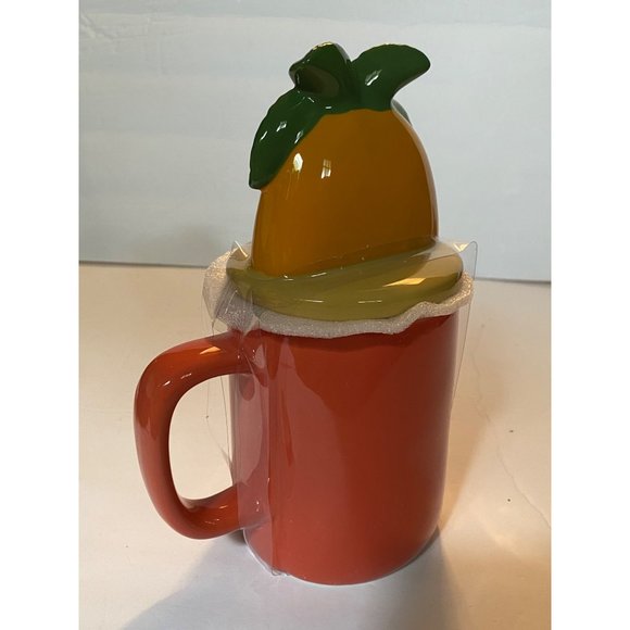 Rae Dunn Sunny Days Ahead Figural Coffee Mug Topper Summer Palm Tree - Picture 3 of 10